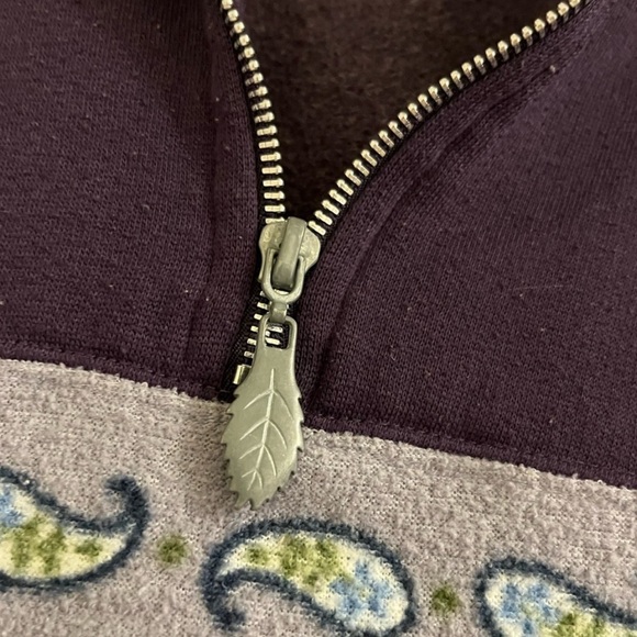 Jaclyn Smith Sport Women's Purple Sweater/Quarter-Zip - Picture 3 of 5